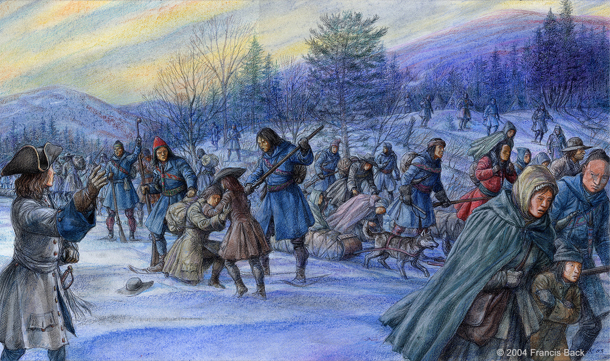 illustration of Parting Ways scene